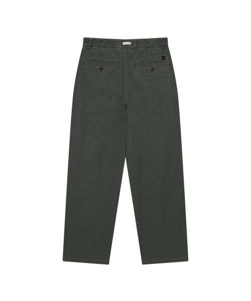 <easy pants> TWILL 2-TUCK STRING PANTS</easy>