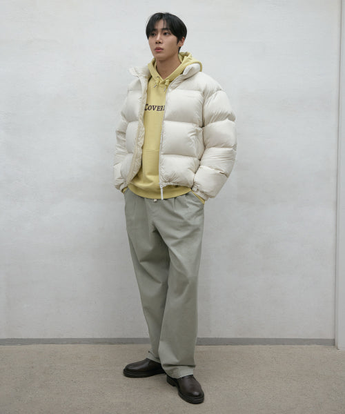 <easy pants> TWILL 2-TUCK STRING PANTS</easy>