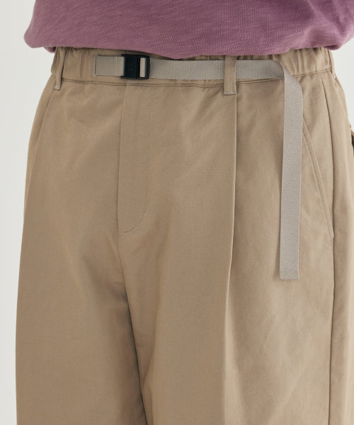 <easy pants> BASIC TWILL 1-TUCK PANTS</easy>