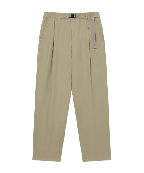 <easy pants> BASIC TWILL 1-TUCK PANTS</easy>