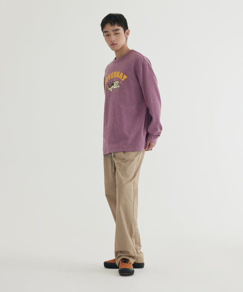<easy pants> BASIC TWILL 1-TUCK PANTS</easy>