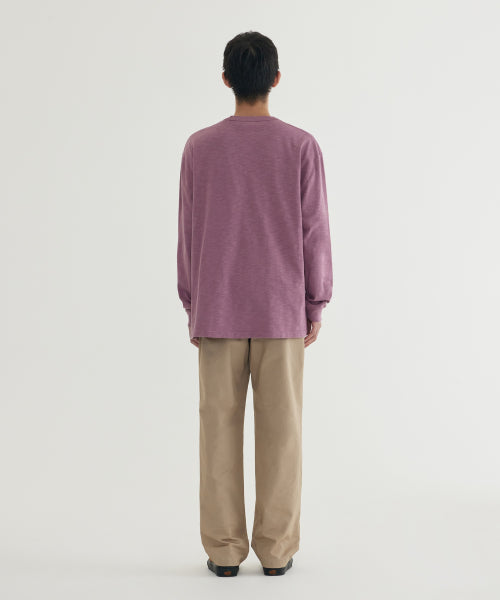 <easy pants> BASIC TWILL 1-TUCK PANTS</easy>