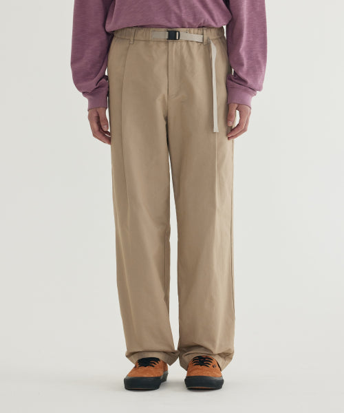 <easy pants> BASIC TWILL 1-TUCK PANTS</easy>