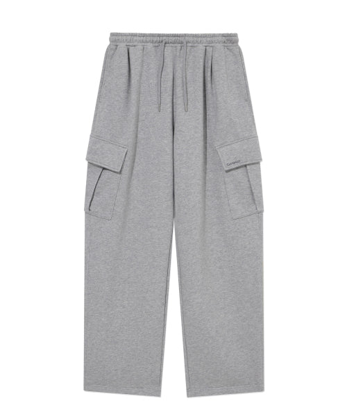 SMALL LOGO CARGO SWEATPANTS