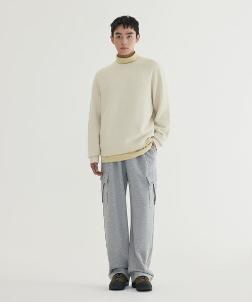 SMALL LOGO CARGO SWEATPANTS
