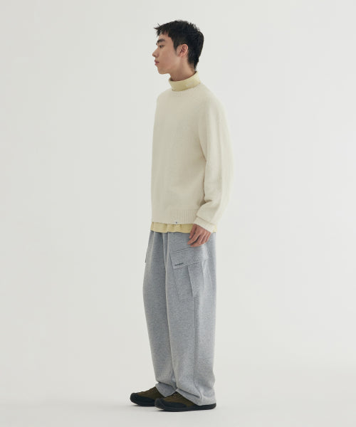 SMALL LOGO CARGO SWEATPANTS