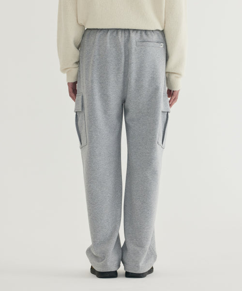 SMALL LOGO CARGO SWEATPANTS