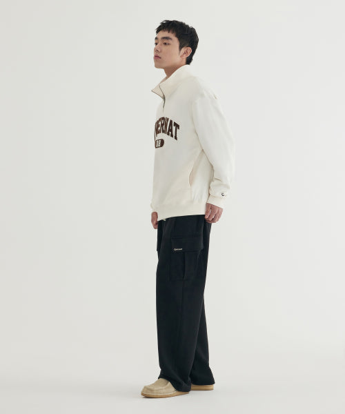 SMALL LOGO CARGO SWEATPANTS