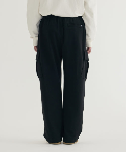 SMALL LOGO CARGO SWEATPANTS