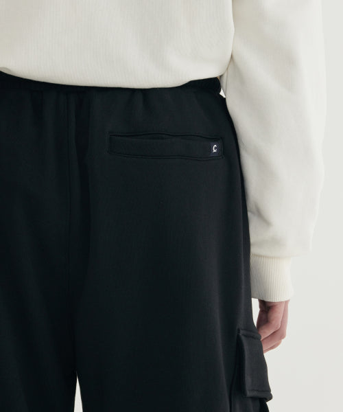 SMALL LOGO CARGO SWEATPANTS