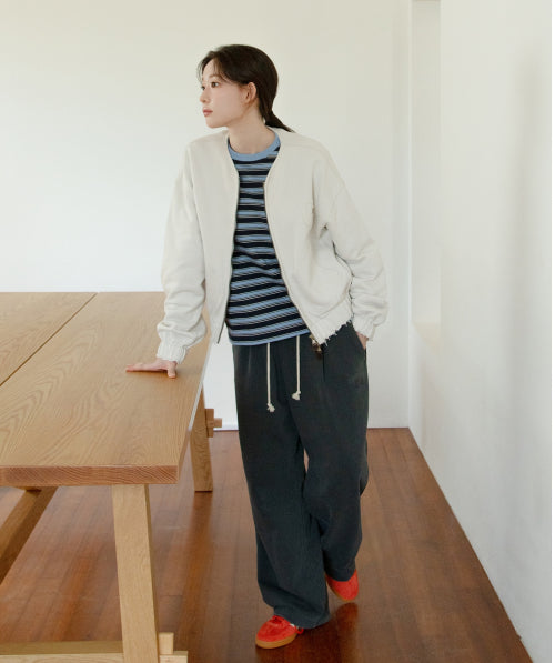 REAL WIDE PIGMENT SWEATPANTS