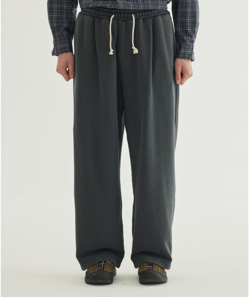 REAL WIDE PIGMENT SWEATPANTS