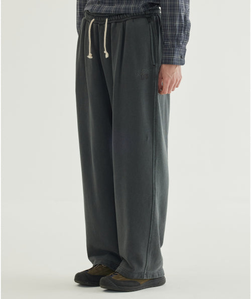 REAL WIDE PIGMENT SWEATPANTS