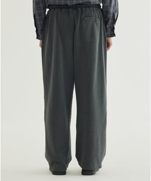 REAL WIDE PIGMENT SWEATPANTS