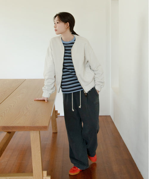 REAL WIDE PIGMENT SWEATPANTS