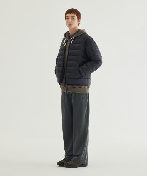 REAL WIDE PIGMENT SWEATPANTS