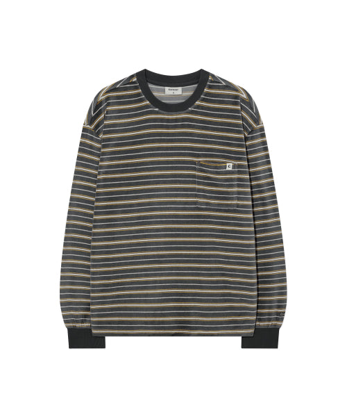 JACQUARD STRIPE LONG SLEEVE