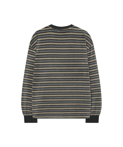 JACQUARD STRIPE LONG SLEEVE