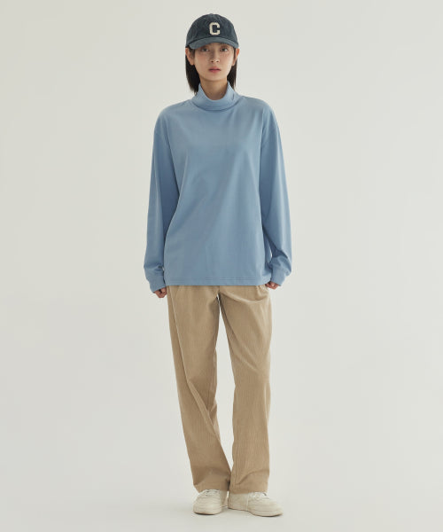 SOFT LAYERED TURTLENECK LONG SLEEVE