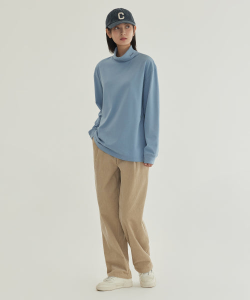 SOFT LAYERED TURTLENECK LONG SLEEVE