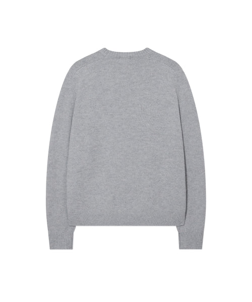 HAIRY RAGLAN KNIT