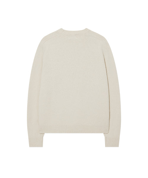 HAIRY RAGLAN KNIT