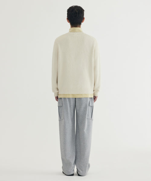 HAIRY RAGLAN KNIT