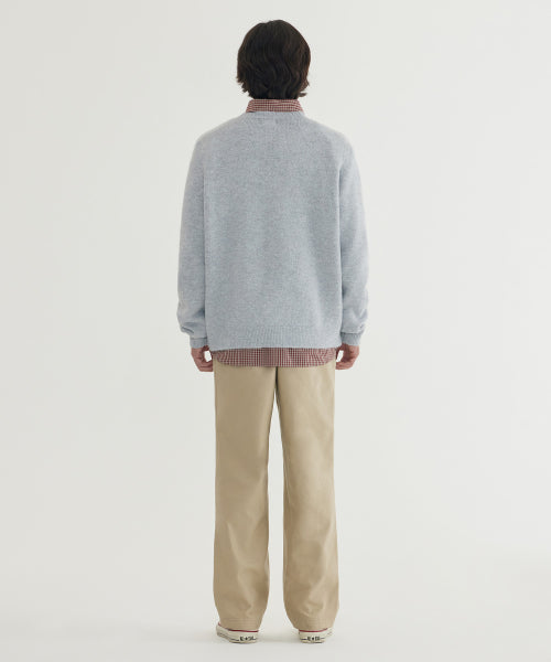 HAIRY RAGLAN KNIT