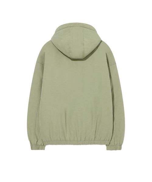 HEAVY OXFORD HOODED JACKET