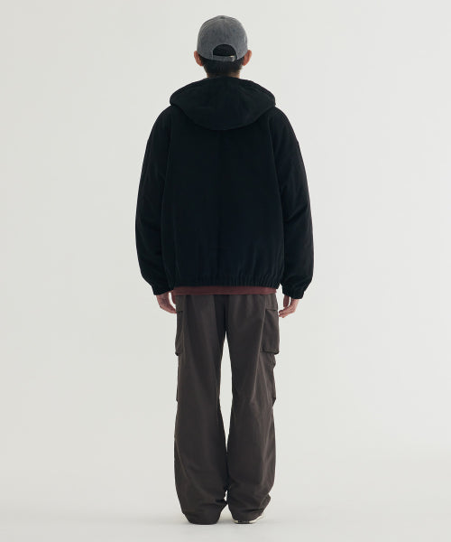 HEAVY OXFORD HOODED JACKET