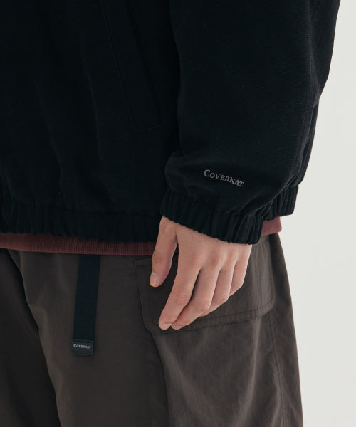 HEAVY OXFORD HOODED JACKET