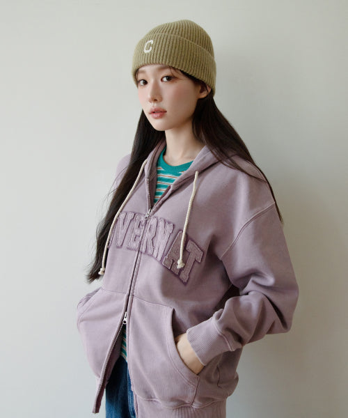 PIGMENT ARCH LOGO HOODIE ZIP-UP