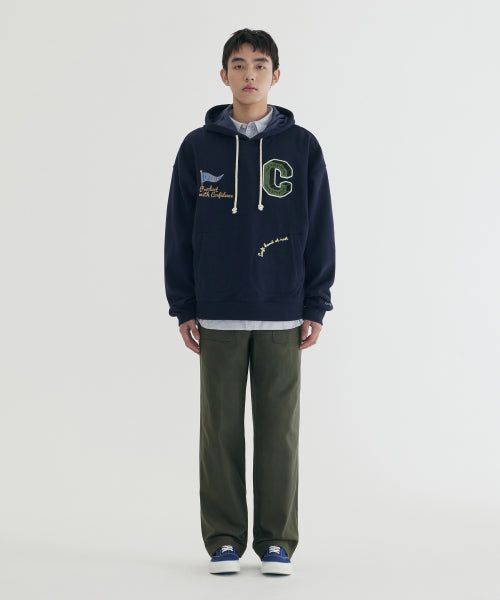 LETTERMAN GRAPHIC HOODIE