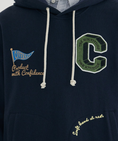 LETTERMAN GRAPHIC HOODIE