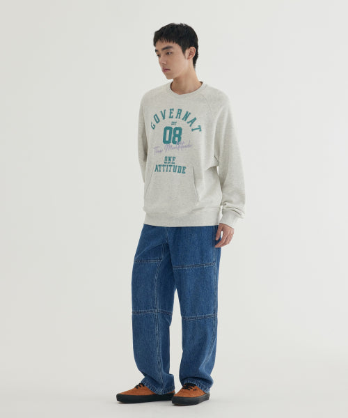 SLOGAN GRAPHIC SWEATSHIRT