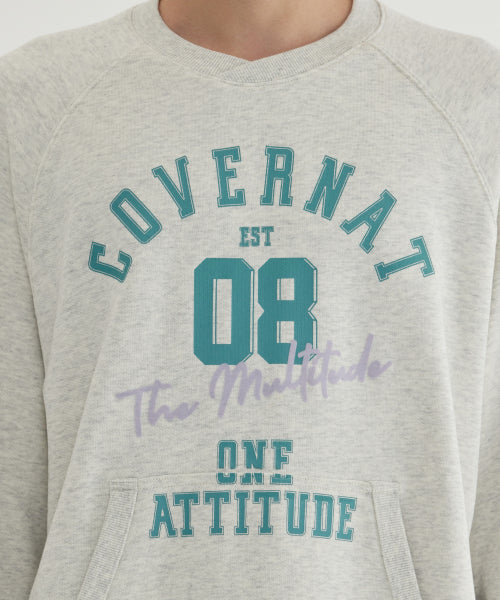 SLOGAN GRAPHIC SWEATSHIRT