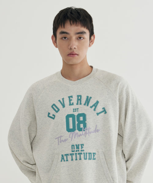 SLOGAN GRAPHIC SWEATSHIRT