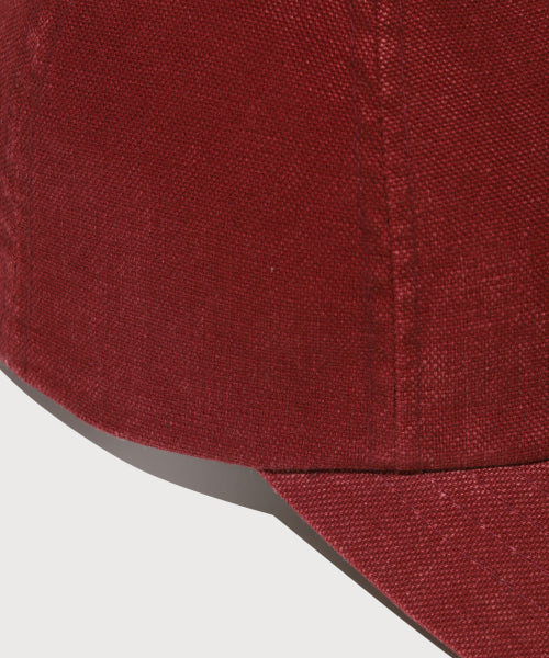 C LOGO OXFORD WASHING 6PANEL CAP