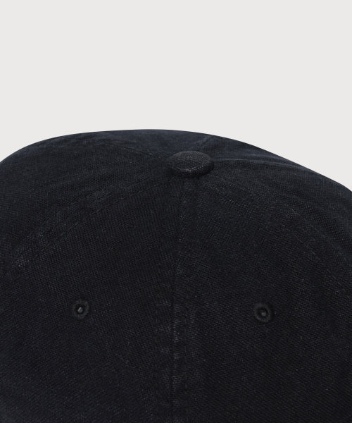 C LOGO OXFORD WASHING 6PANEL CAP