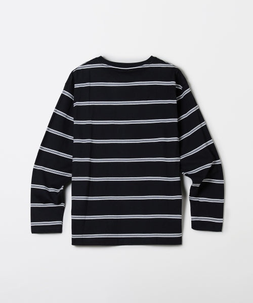 [Natural Cotton] Multi Stripe Long Sleeve T-shirt_SPLSF49C01