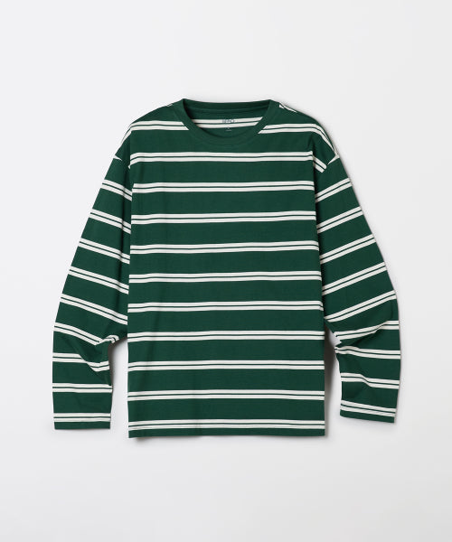 [Natural Cotton] Multi Stripe Long Sleeve T-shirt_SPLSF49C01
