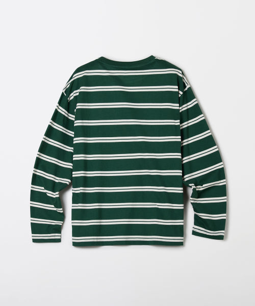 [Natural Cotton] Multi Stripe Long Sleeve T-shirt_SPLSF49C01