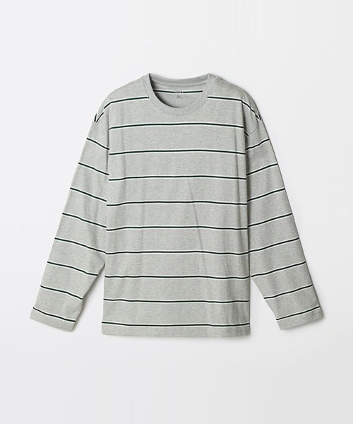 [Natural Cotton] Multi Stripe Long Sleeve T-shirt_SPLSF49C01