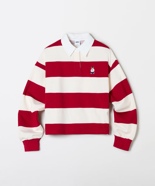 (Woody) Rugby Cropped Sweatshirt_SPMNF49G50