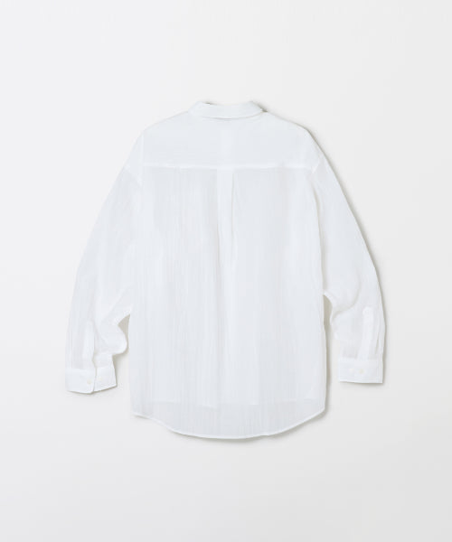 Men's See-Through Long-Sleeved Shirt_SPYWF49M94