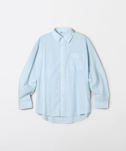 Men's See-Through Long-Sleeved Shirt_SPYWF49M94
