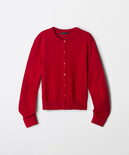 [Soft YAN] Round Neck Cardigan_SPCKF49W01