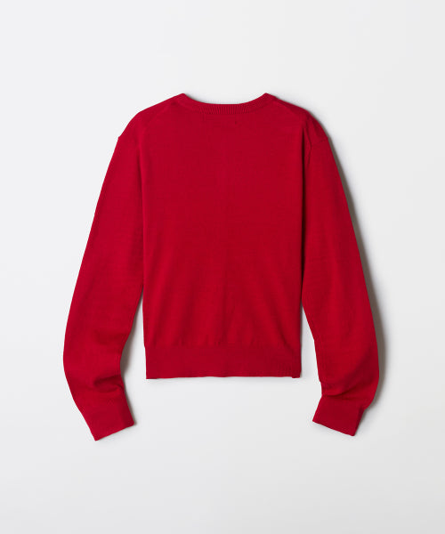 [Soft YAN] Round Neck Cardigan_SPCKF49W01