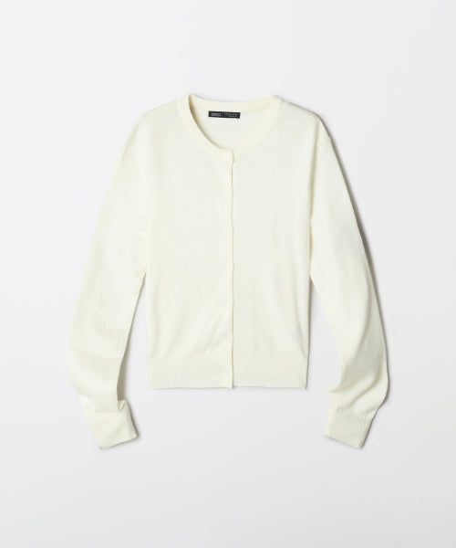 [Soft YAN] Round Neck Cardigan_SPCKF49W01