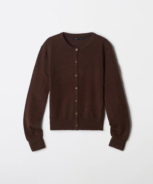 [Soft YAN] Round Neck Cardigan_SPCKF49W01